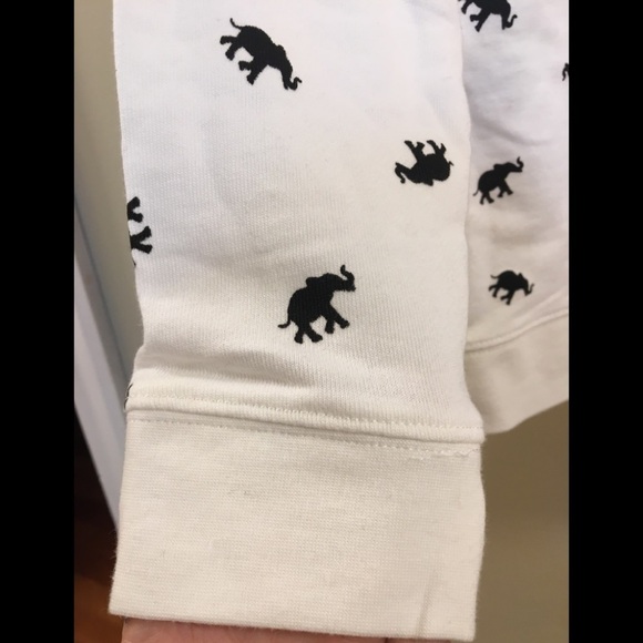 NWT Ivory Ella Elephant Logo Sweatshirt ch - Picture 8 of 10